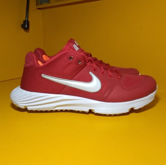 Nike Shoes - NEW Nike Alpha Huarache Elite 2 Turf Red Women's